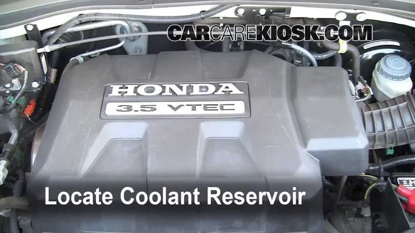 2008 Honda Ridgeline RTL 3.5L V6 Coolant (Antifreeze)